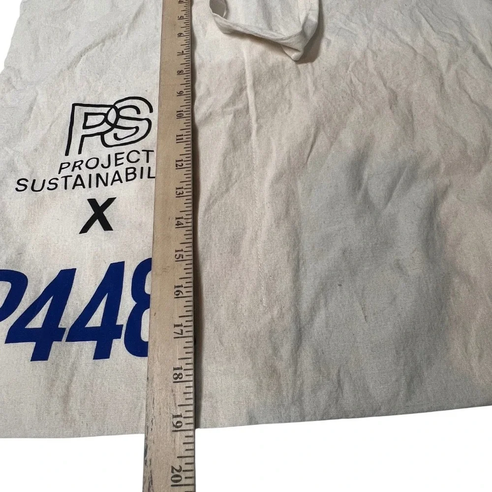 P448 Project Sustainability Canvas Tote Bag Recycled‎ Cotton You Can Surf Later